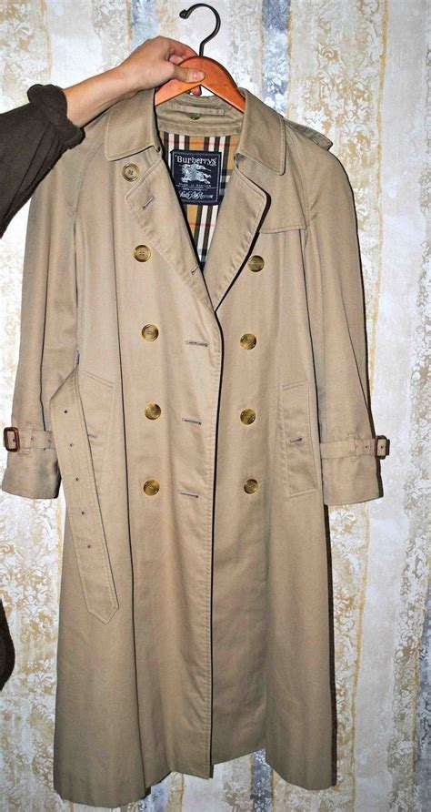 burberry vintage wool coat|vintage burberry trench coat men's.